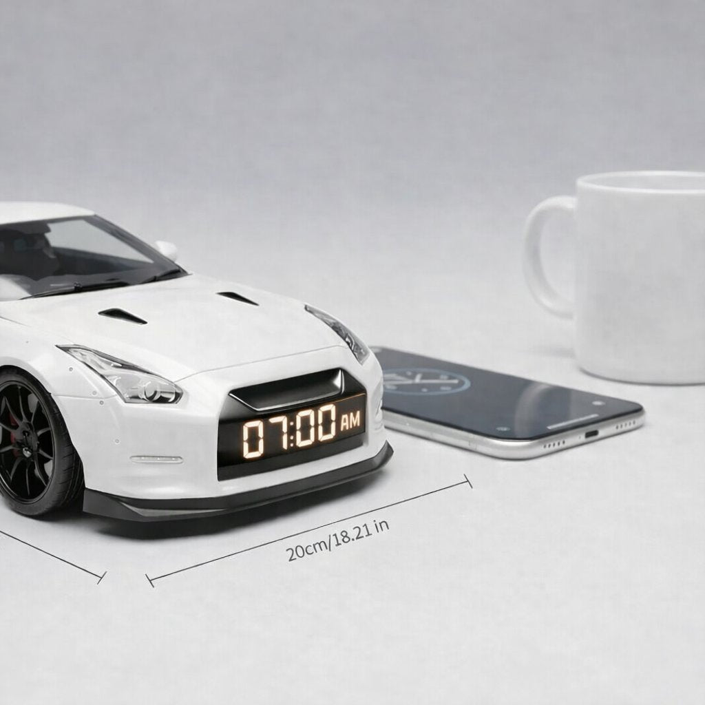 Hypercar Alarm Clock - Realistic Engine and Light Effects